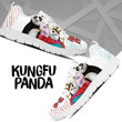 Po Shoes, Kungfu Panda Sneaker, Cartoon Sneaker,Shoes ver9 birthday gift Fashion white Shoes Fly Sneakers  men and women size  US