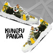 Po Shoes, Kungfu Panda Sneaker, Cartoon Sneaker,Shoes ver8 birthday gift Fashion white Shoes Fly Sneakers  men and women size  US