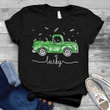 Dragonfly and irish and car lucky T shirt hoodie sweater  size S-5XL