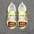 Camp Lazlo Shoes, Camp Lazlo Sneaker ver2 birthday gift Fashion white Shoes Fly Sneakers  men and women size  US