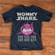 Mommy shark doo doo doo doo pink T shirt hoodie sweater  size S-5XL