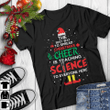 The best way to spread christmas cheer is teaching science to everyone here tree T shirt hoodie sweater  size S-5XL