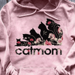 Cat lovers Cat mom T shirt hoodie sweater  size S-5XL