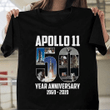 Astronaut apollo 11 50 year anniversary1969 2019 birthday gift T shirt hoodie sweater  size S-5XL