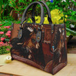 Beautiful Horse Spirit Leather Bag Handbag DV