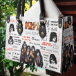 Kiss Band Leather Bag Handbag PK12
