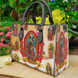 Our Lady Of Guadalupe Leather Bag Handbag TD6