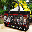 Leather Bag Friends Horror Characters