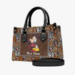 Mickey Mouse Love Magic Custom Name Leather Bag Handbag PK12