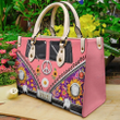 Hippie Peace Pink Leather Bag HA33