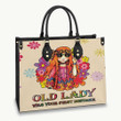 Hippie Girl Leather Bag Handbag PK12