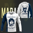 Diego Maradona Shirt Fan Gift 331, Stylist Unisex 3D Hoodie Zip Hoodie