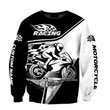 Customize Name Motorcycle Racing, Born To Race 3D T Shirt Sweatshirt 70