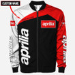 Aprilia Bike Racing Apparel, Aprilia Bike Racing Custom Bomber Jacket 24