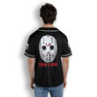 Custom Name Jason Voorhees Horror Film Halloween Baseball Jersey Shirt No22