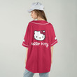 Hello Kitty AOP Baseball Jersey Shirt No5