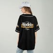 Modelo Negra Beer AOP Baseball Jersey Shirt