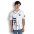 Miller Lite Beer AOP Baseball Jersey Shirt No50
