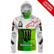 Personalized Fox Racing Kawasaki Pro Circuit Monster Energy Alpine Star Hoodie 41