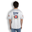 Miller Lite Beer AOP Baseball Jersey Shirt No50