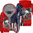 Ride To Live, Live To Ride Fleece Hoodie Red