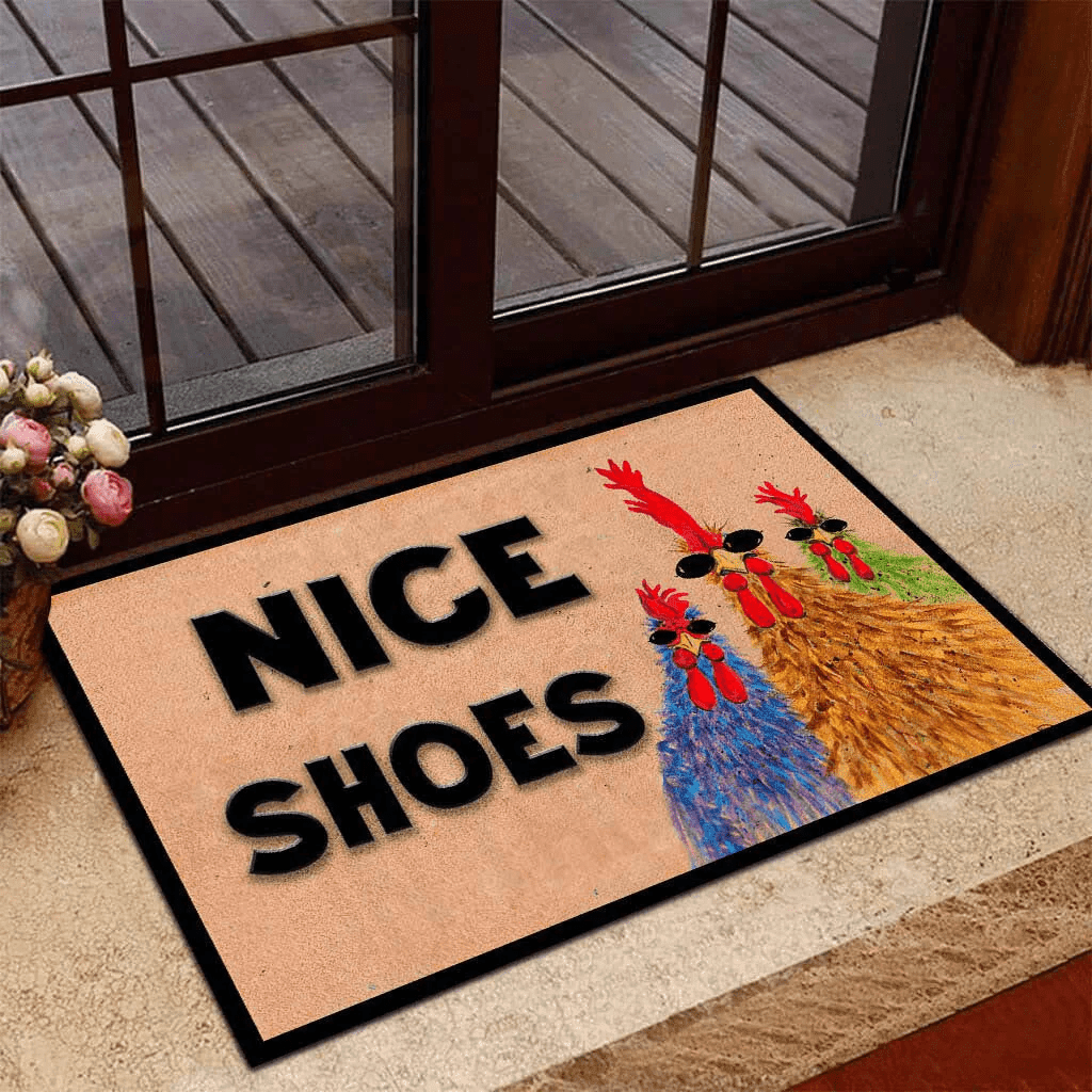 Rooster Nice Shoes Limited - Doormat - Owl Ohh