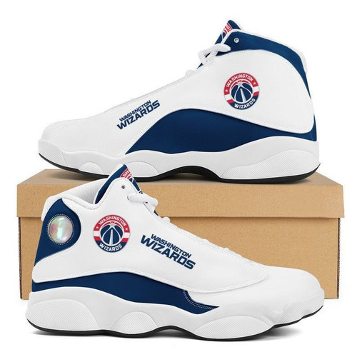 Washington Wizards NBA football team big logo sneaker 36 gift For Lover Jd13 Shoes men women size US
