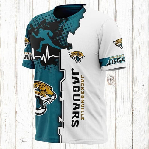 Jacksonville Jaguars 3 NFL Gift For Fan 3D T Shirt Sweater Zip Hoodie Bomber Jacket  size S-5XL