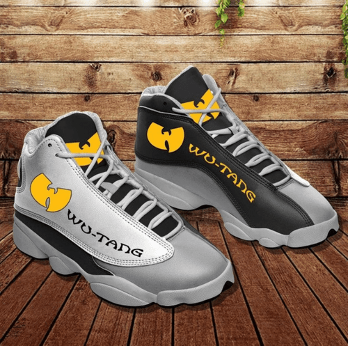 Wu-tang Clan Shoes, Wu-tang Clan Band Shoes,Weed Vegan Leather Shoes,Custom Hype beast Shoes Athletic Run Casual Shoes Ver2 Air Jordan 13 SHOES  men and women size  US