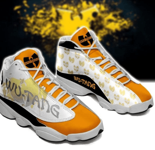 Wu-tang Clan Shoes, Wu-tang Clan Band Shoes,Weed Vegan Leather Shoes,Custom Hype beast Shoes Athletic Run Casual Shoes Ver3 Air Jordan 13 SHOES  men and women size  US