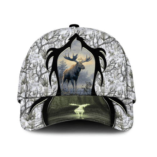 Hunting Moose Forest - Classic Cap