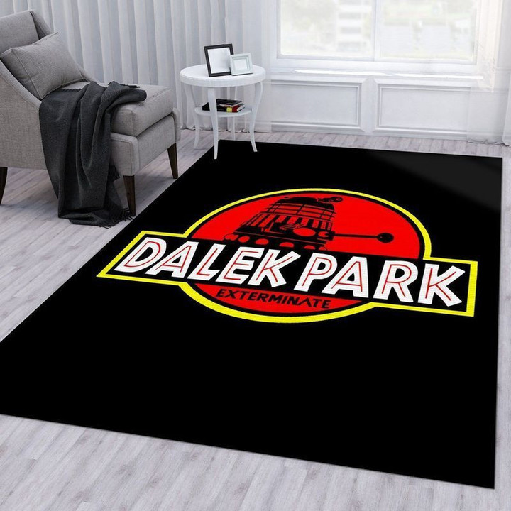 Dalek Park Area Rug Living Room Rug Home Decor Floor Decor 
