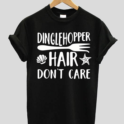 Dinglehopper hair don't care T shirt hoodie sweater  size S-5XL