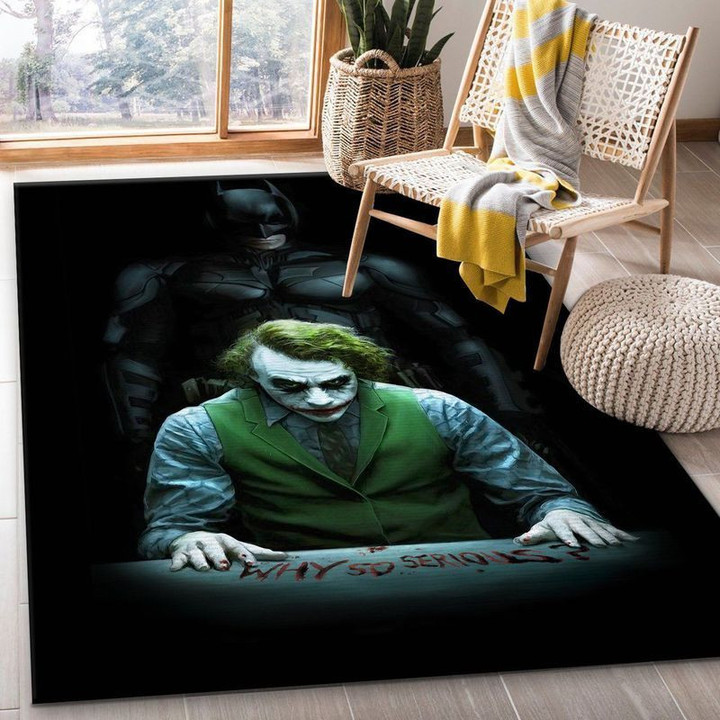 Joker Vs The Dark Knight Carpet Rug Area Rug Living Room Rug Home Decor Floor Decor 