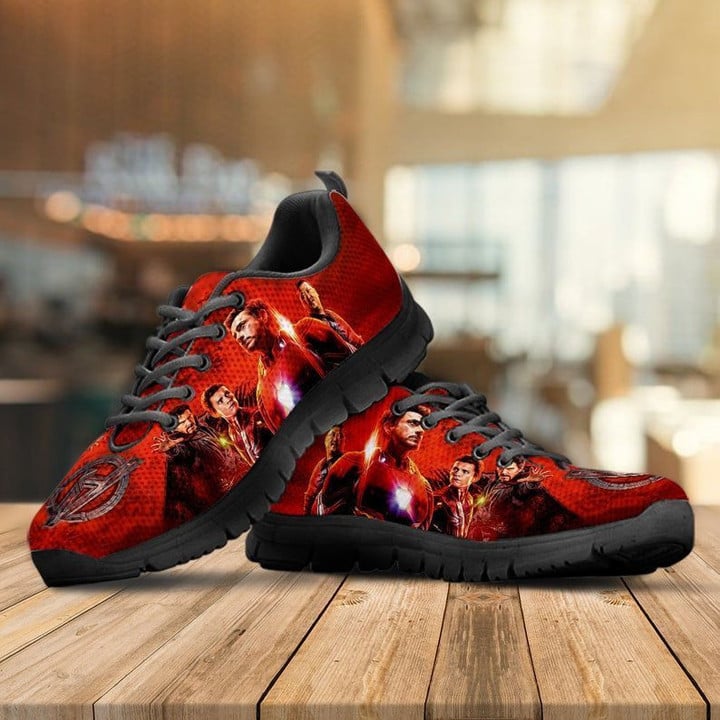 Rolling Stones Shoes, Music Custom Shoes, Flim Gift Shoes black Shoes birthday gift Fashion  Fly Sneakers  men and women size  US