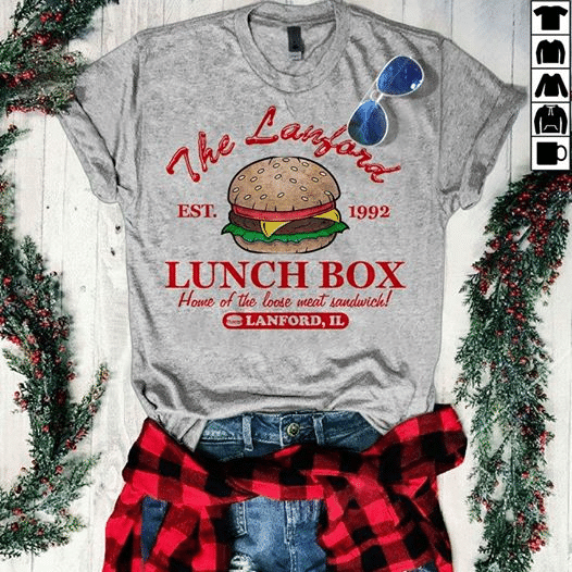 The lanford est 1992 lunch box home of the loose meat sandwich birthday gift  T shirt hoodie sweater  size S-5XL