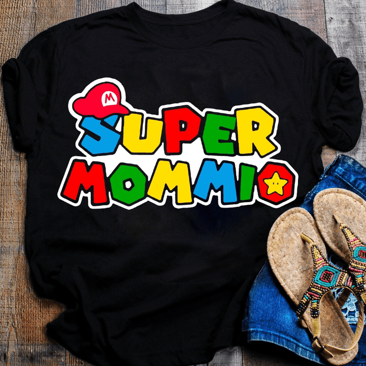 Supper mommio super mario star T shirt hoodie sweater  size S-5XL