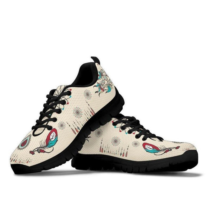 Fantasy Print Sneakers, Women's Sneakers, Handmade Crafted sneaker black Shoes birthday gift Fashion Fly Sneakers  men and women size  US