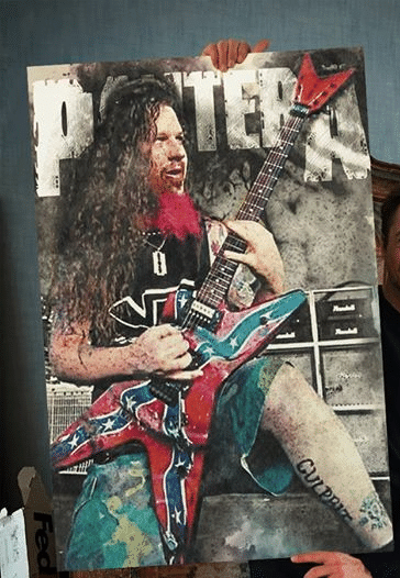 Dimebag Darrell For Men And Women Home Living Room Wall Decor Vertical Poster Canvas 