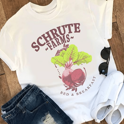 Schrute farms bed and breakfast T shirt hoodie sweater  size S-5XL
