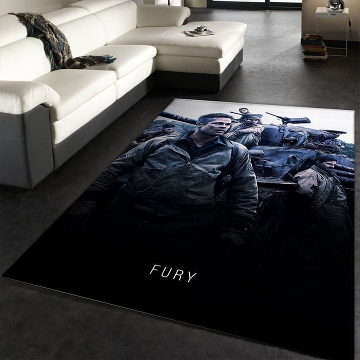 Fury Art Painting Movie Area Rug Living Room Rug Home Decor Floor Decor 