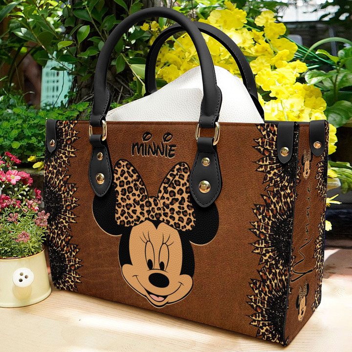 Mickey and Friends Leather Bag Minnie