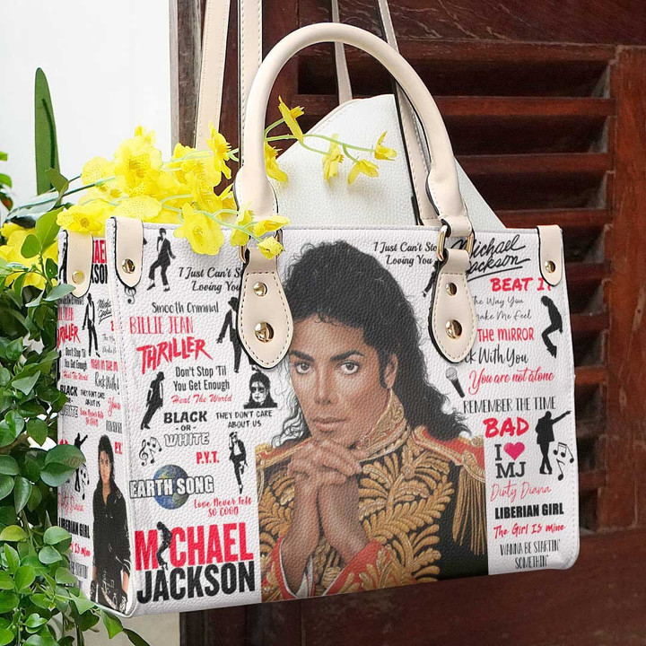 Michael Jackson Leather Bag I Love Mj