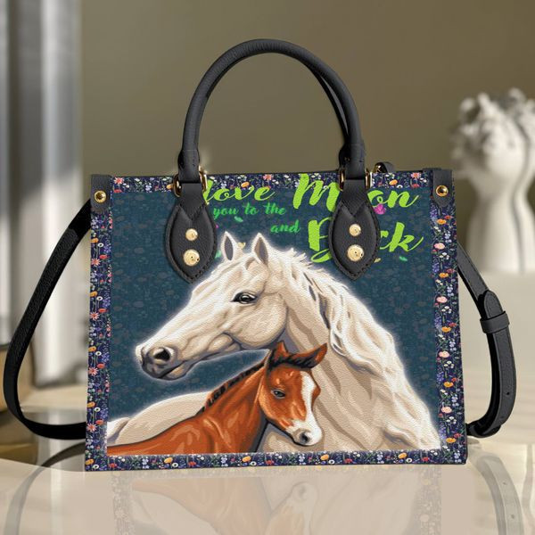 Horse Leather Bag Handb HA33