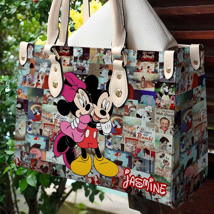 Mickey Mouse Leather Bag Handbag DV
