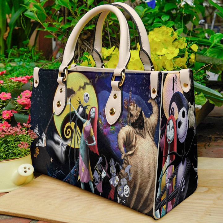 The Nightmare Before Christmas Leather Bag