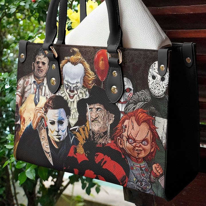 Horror Movie Characters Leather Bag Handbag DV