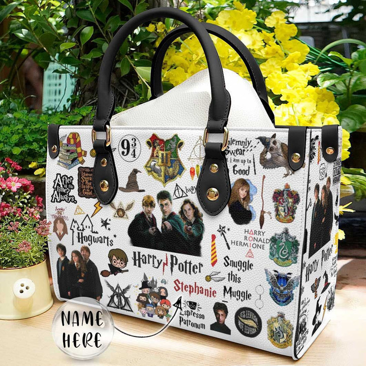 Harry Potter Custom Leather Bag