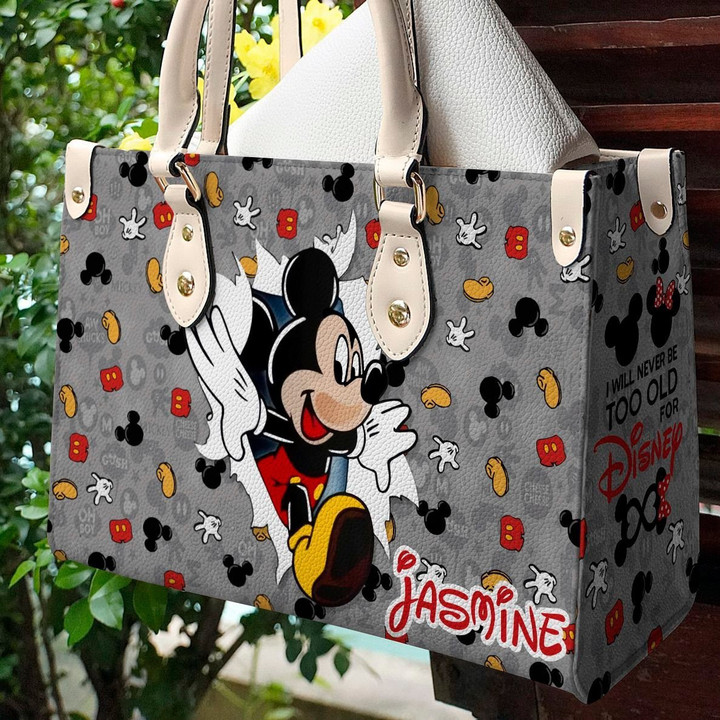 Mickey Bflairs Leather Bag Never Too Old