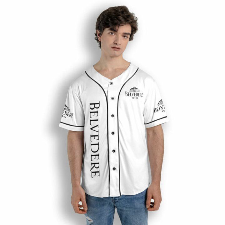Belvedere Vodka AOP Baseball Jersey Shirt